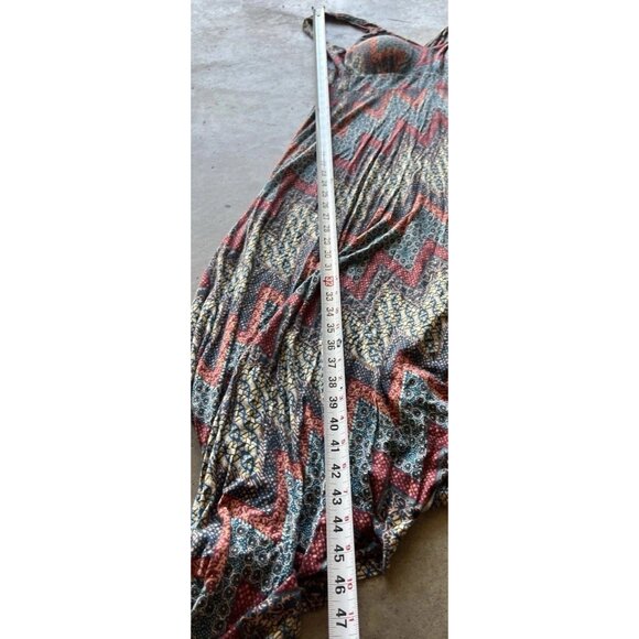 AMERICAN RAG CIE Summer Festival Dress XS Bohemian Handkerchief Hem Wide Straps - Picture 5 of 15